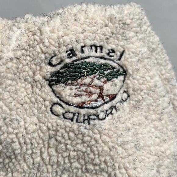 VTG 90S CALIFORNIA SHERPA ZIP-UP JACKET - Picture 2 of 8